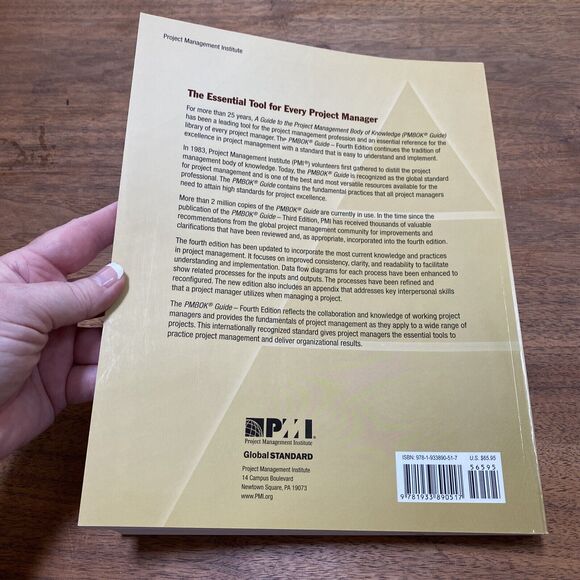 PMI PMBOK Guide 4th Edition Guide to Project Management Body of Knowledge ANSI - Picture 3 of 6